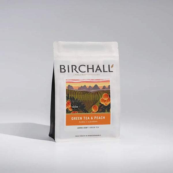 BIRCHALL / バーチャル グリーンティー&ピーチ 125g リーフ