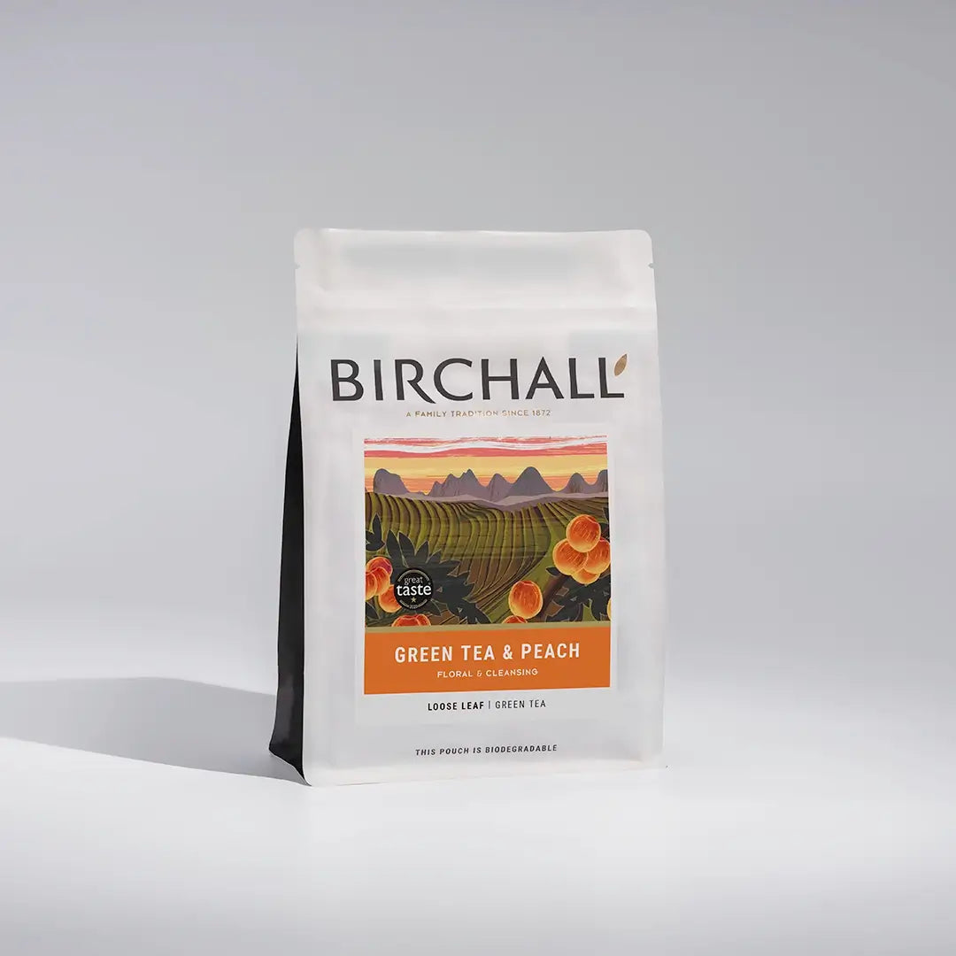 BIRCHALL / バーチャル グリーンティー＆ピーチ 125g リーフ