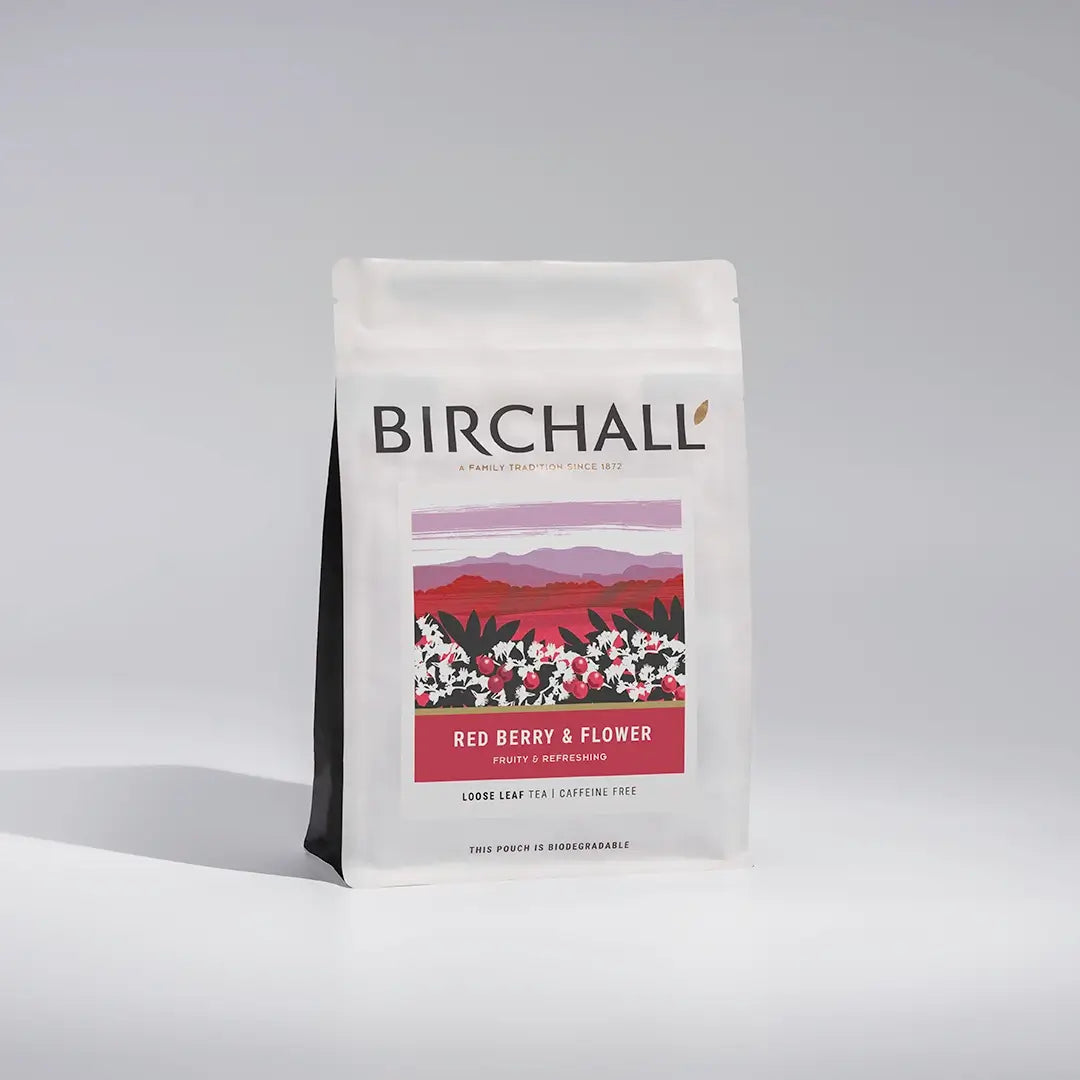 BIRCHALL / バーチャル レッドベリー＆フラワー 125g リーフ